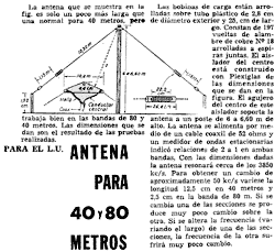 Antena 40 y 80mts